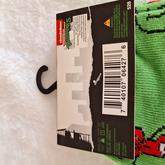 Teenage Mutant Ninja Turtles men's socks, fits shoe size 6-12 Nickelodeon - Picture 5 of 7